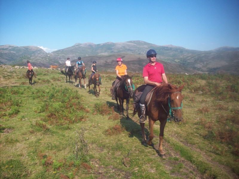 randonnée cheval au Portugal