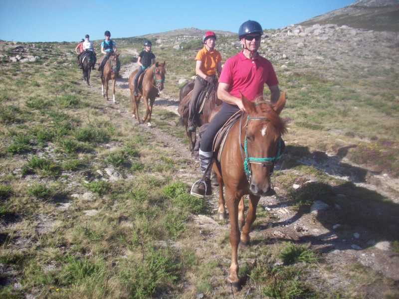 voyage à cheval au Portugal