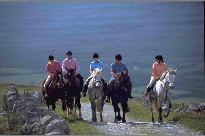 randonnee a cheval en Irlande