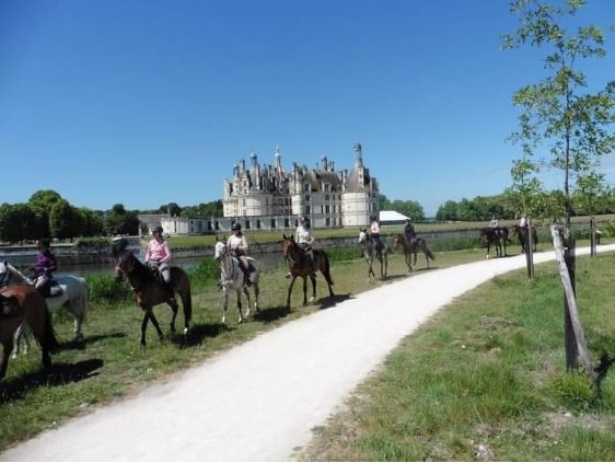 rando cheval chateaux de la loire