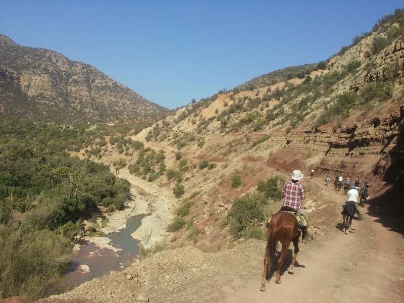 randonnee cheval Maroc