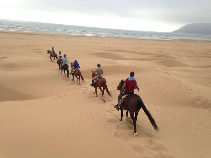 randonnee a  cheval au Maroc