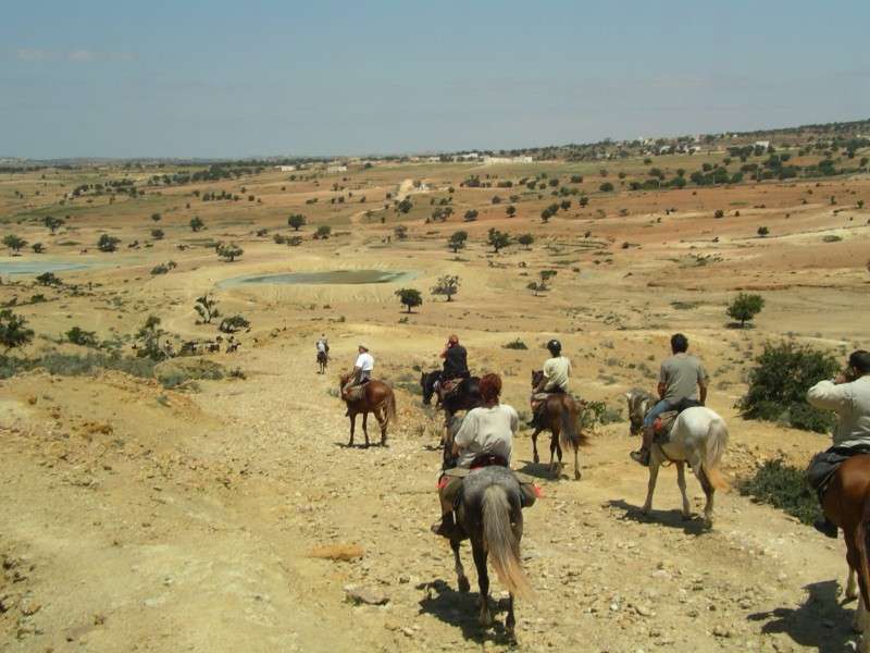rando a cheval au Maroc