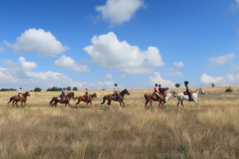 a cheval en Bulgarie