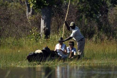 safari équestre Botswana