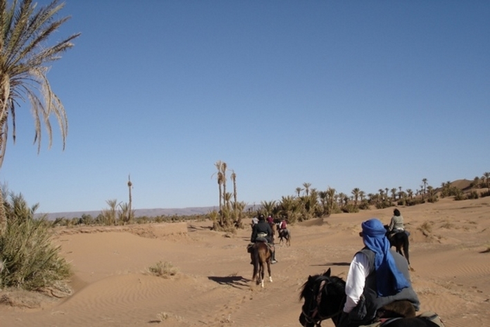 trek a cheval Maroc