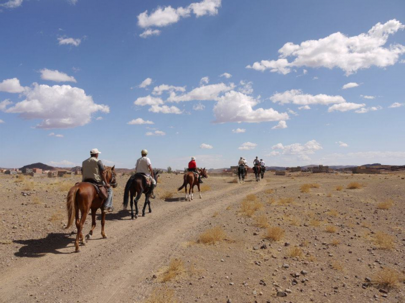vacances a cheval Maroc