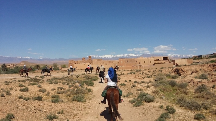 semaine rando à cheval Maroc