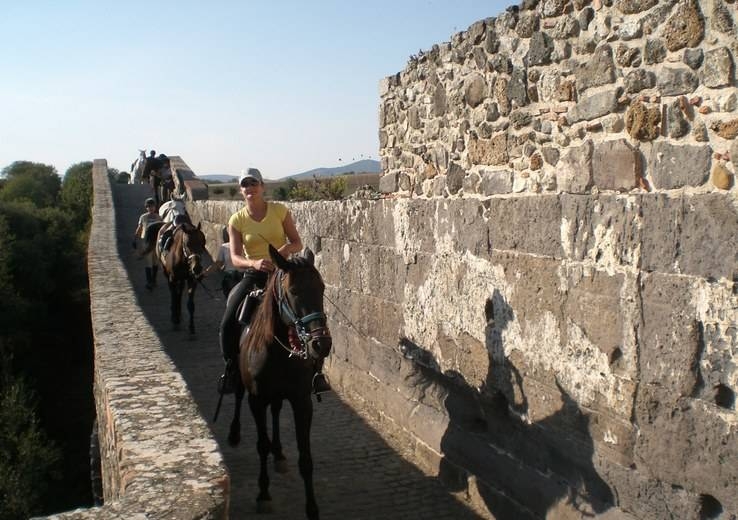 vacances a cheval en Toscane