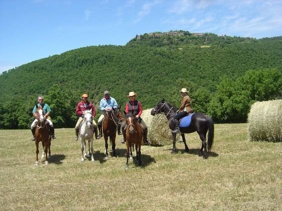 vacances a cheval en toscane