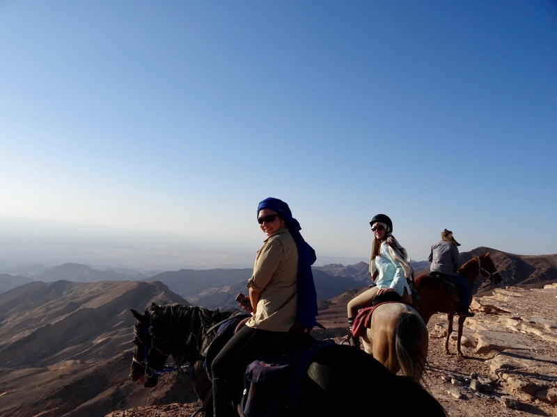 à cheval en Jordanie