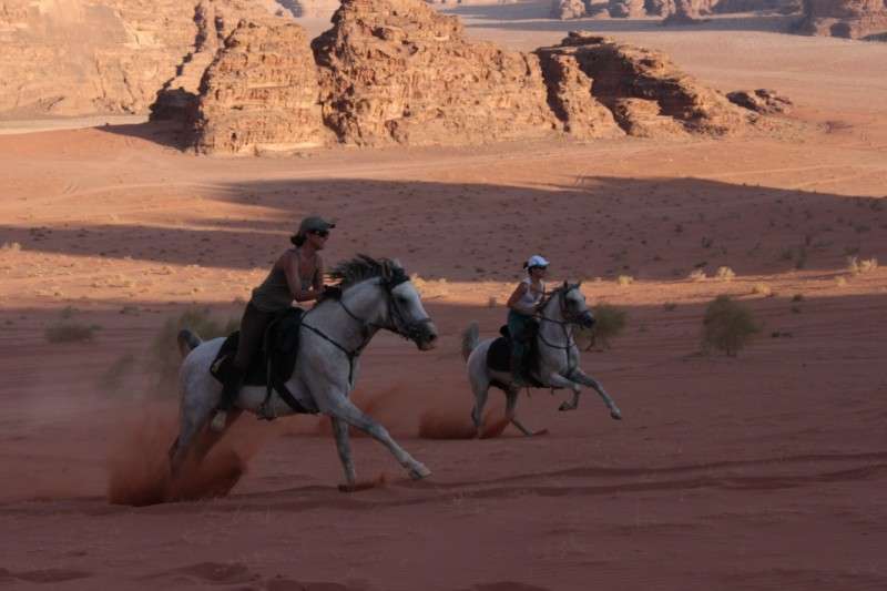 Randonnée à cheval en Jordanie