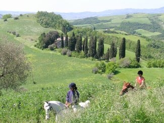 Italie a cheval