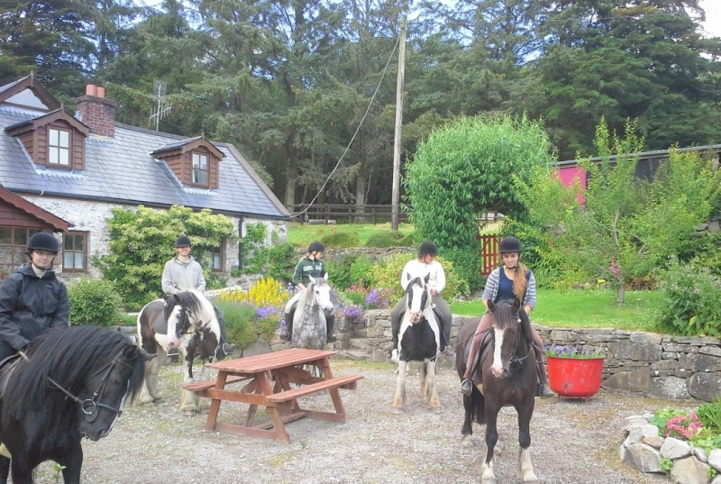 Randonnée à cheval en Irlande