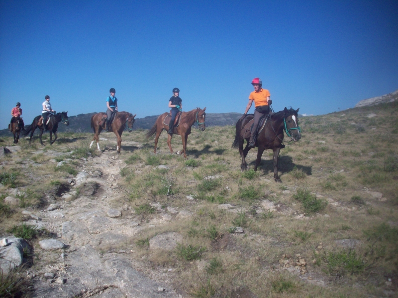 rando à cheval au Portugal