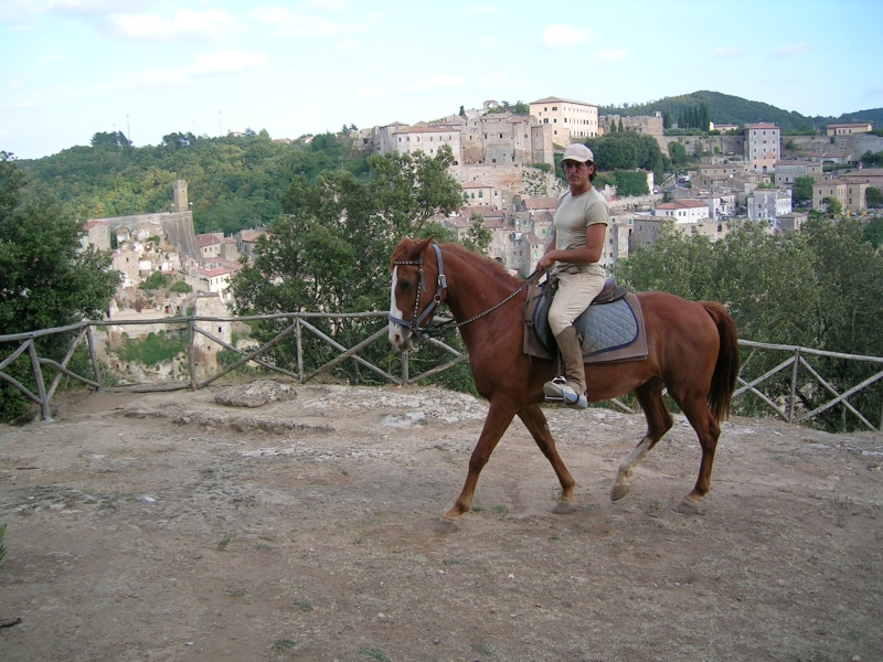 rando cheval Italie