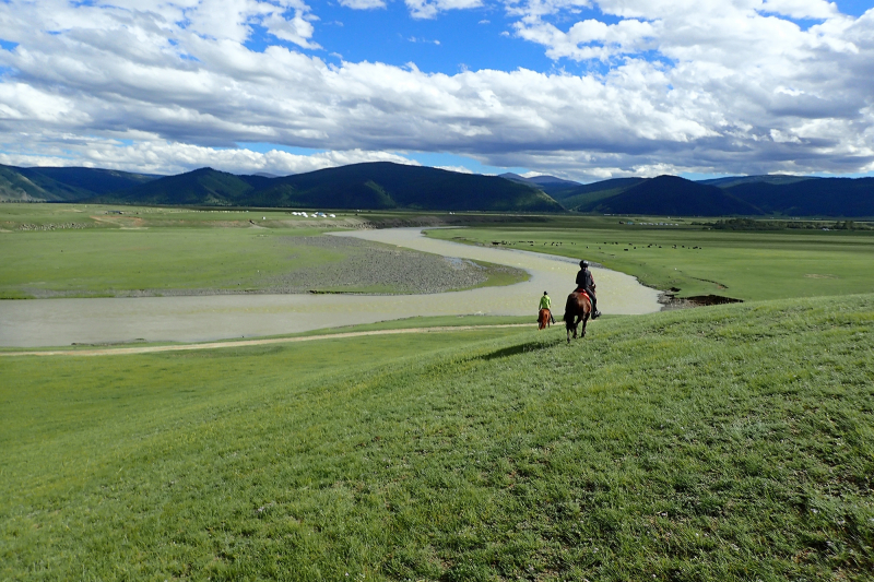 trek a cheval en Mongolie