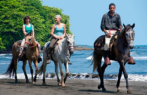 randonnée à cheval au Costa Rica