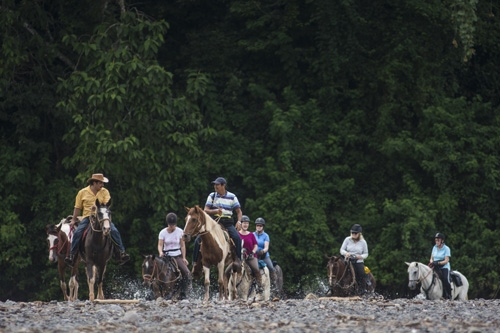 Le Costa Rica à cheval