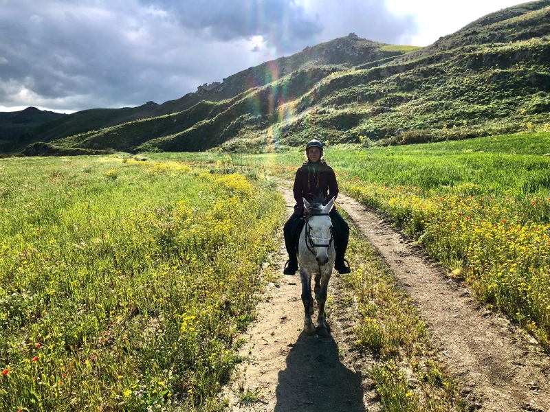 rando a cheval en Italie