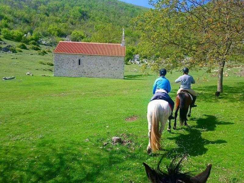 randonnée cheval Croatie