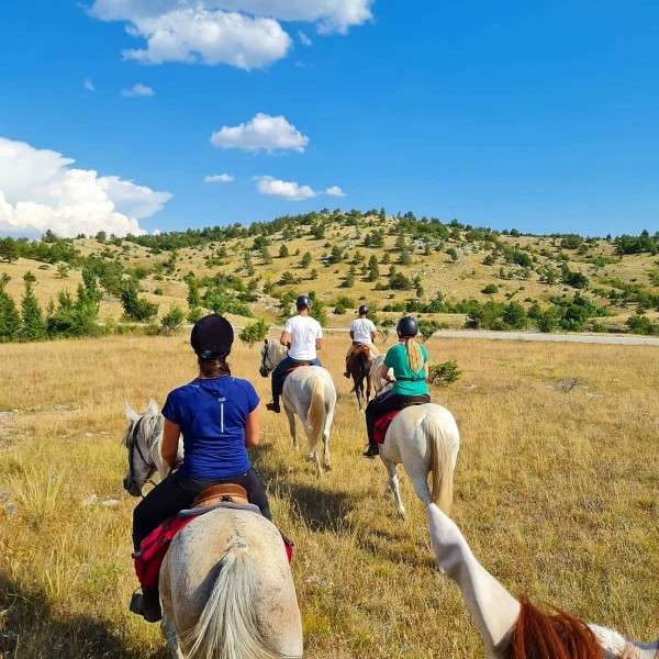 semaine randonnee a cheval en Croatie
