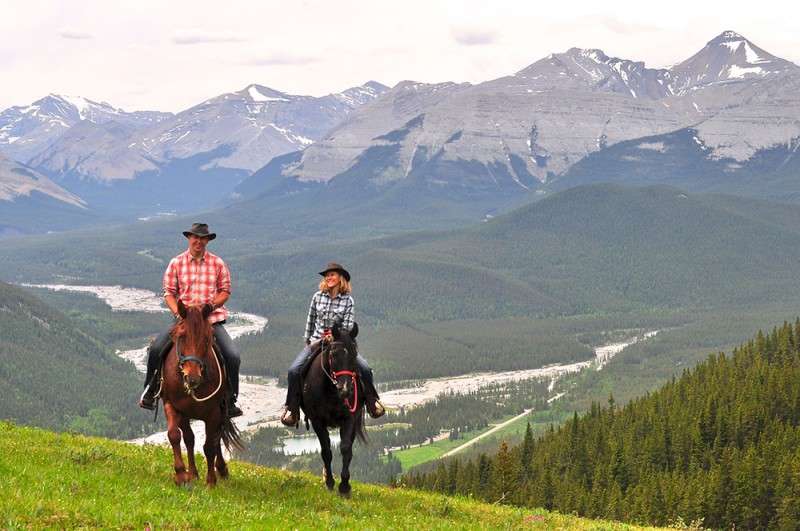 semaine à cheval au Canada