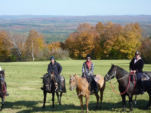 trek à cheval au Canada