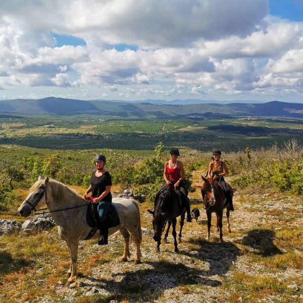 rando cheval Croatie