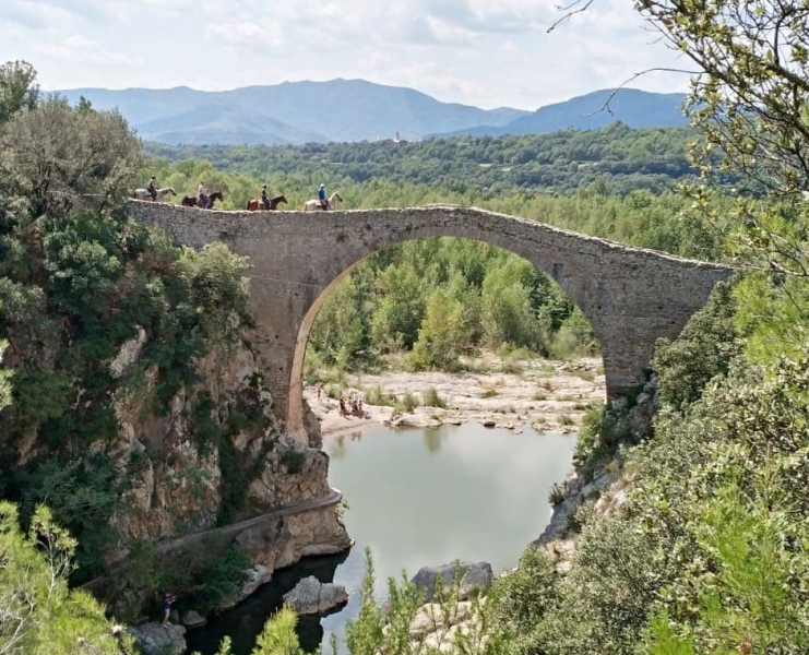 randonnee fin d'annee a cheval en Espagne
