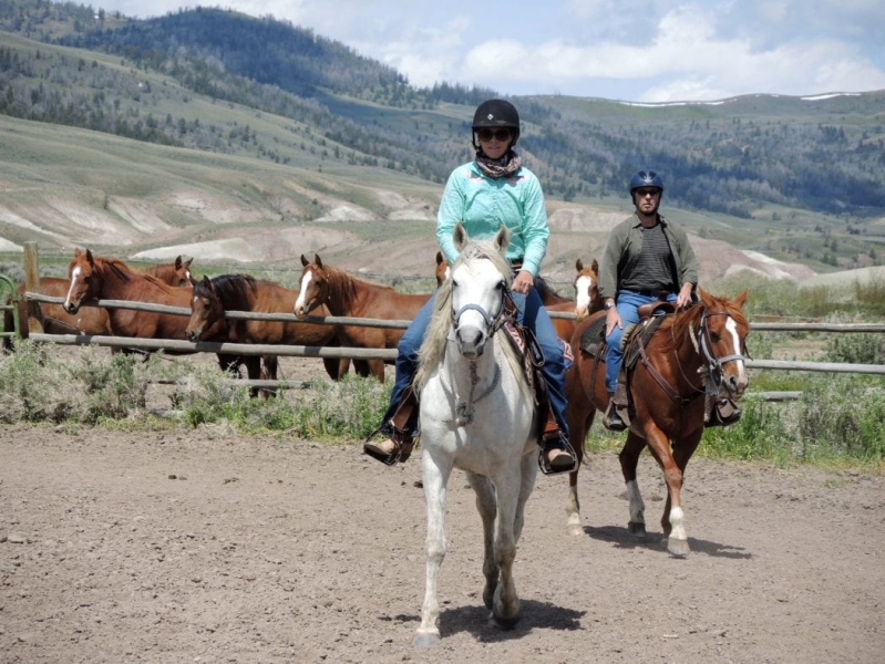 Semaine à cheval ranch Wyoming