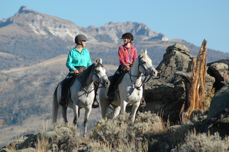 Wyoming à cheval