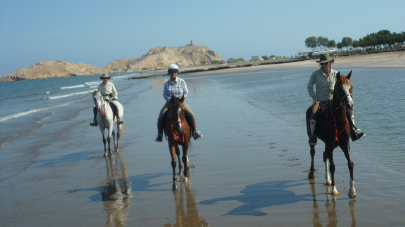Oman en randonnée à cheval