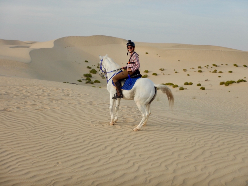 rando à cheval Oman