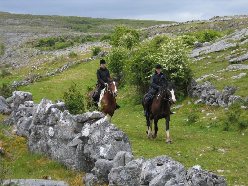 trek à cheval Irlande