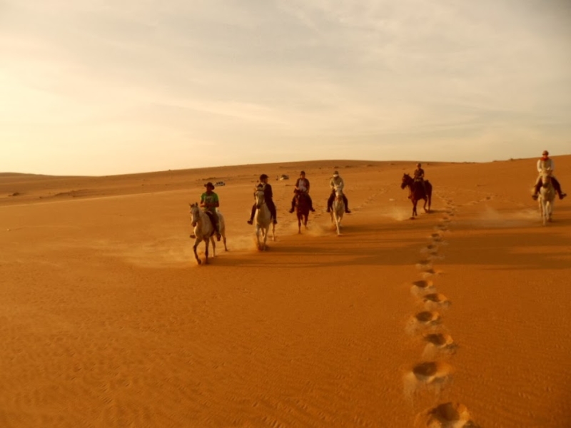 rando cheval desert Maroc