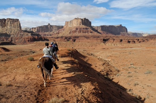 randonnée à cheval Usa