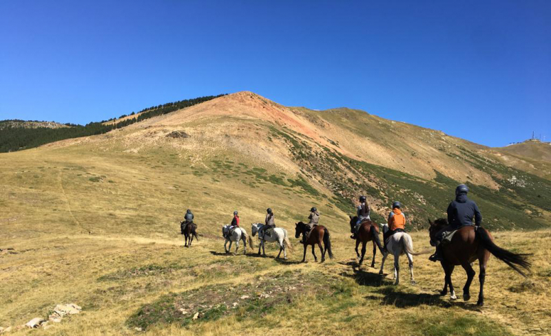 vacances à cheval Espagne Pyrénées