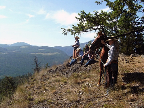 vacances à cheval dans un ranch au Canada