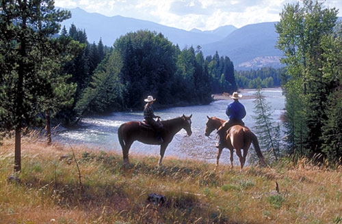 séjour équestre ranch Canada