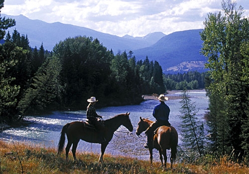 stage équitation ranch Canada