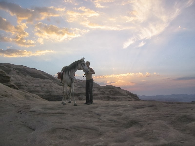 rando cheval wadi rum Jordanie