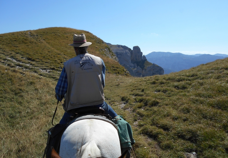rando cheval Vercors