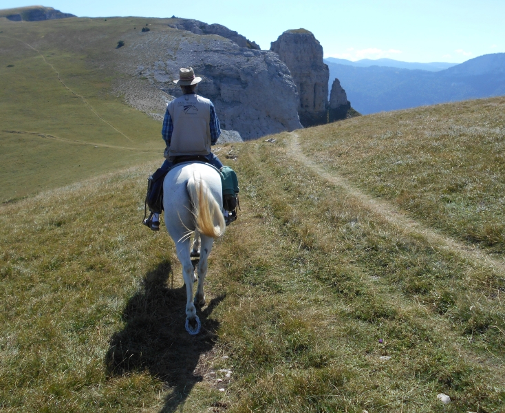 voyage a cheval dans le Vercors