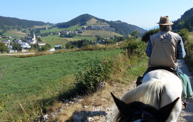 rando semaine cheval Vercors