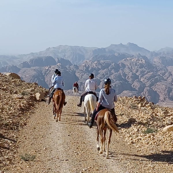 semaine trek a cheval Jordanie