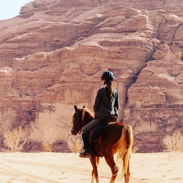 semaine équitation en Jordanie