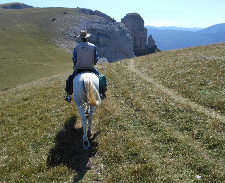 rando a cheval Vercors