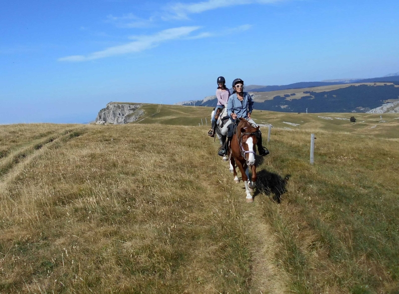 randonnee cheval Vercors