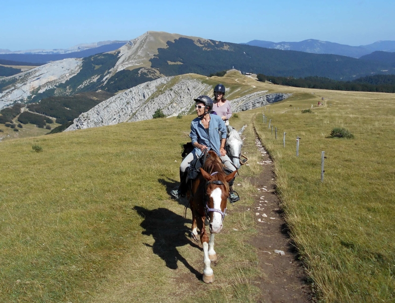 rando semaine cheval Vercors